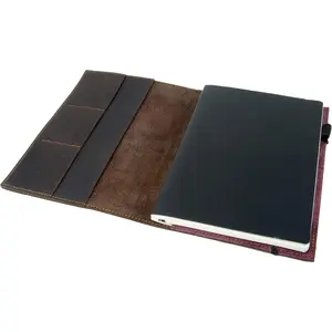 OleksynPrannyk Journal Leuchtturm1917 Medium A5 (5.75"x8.25") Softcover Notebook Travel Journal Cover Distressed Refillable Writing Diary with Elastic Closure (Brown Nut Case)