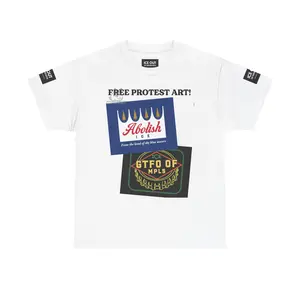 ICE OUT of Minnesota T-Shirt | Front & Back Protest Design | Truth & Freedom | Unisex Heavy Cotton Tee | Minnesota Statement T-Shirt | Front & Back Design