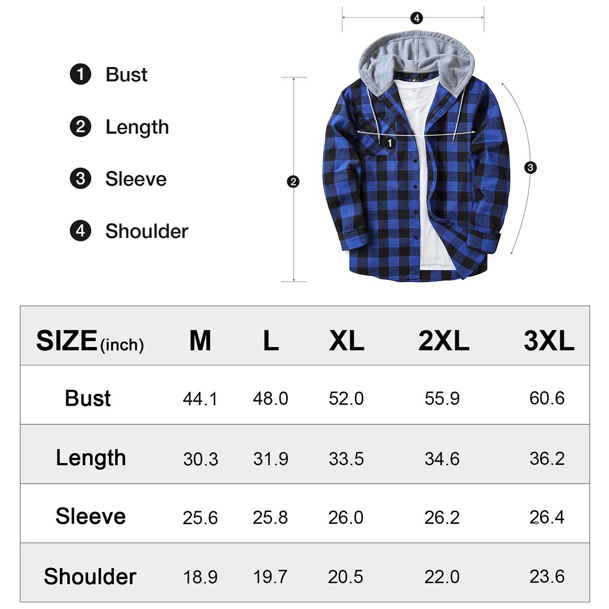 ZITY 5 Pack Men's Plaid Hooded Flannel Shirt - Long Sleeve Biker Pullover - Casual Button Down Jacket with Pocket - Menswear Tops Checked - Country Outfits Men Drake Hoodie Sweatshirts Wetsuit ZITY 5 Pack Men's Plaid Hooded Flannel Shirt - Long Sleeve Biker Pullover - Casual Button Down Jacket with Pocket - Menswear Tops Checked - Country Outfits Men Drake Hoodie Sweatshirts Wetsuit