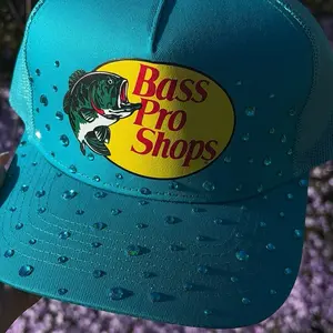 Bedazzled bass pro fishing hat