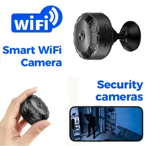 Smart WiFi Security Camera, Magnetic Easy Installation, Home Network Camera, Pet Monitoring, HD Indoor Safety Surveillance