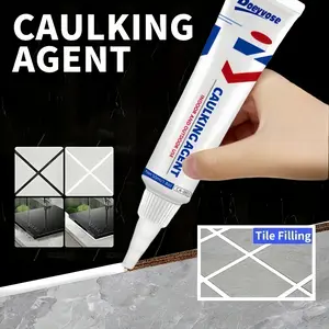 Doeyvose Boat Sealant & Caulking Agent - Quick-Drying Strong Adhesion Durable Repair for Tile, Mold, Floors, Walls, Roofs, Pipes - Indoor/Outdoor Use, Easy Application, 50ml/1.69oz, Sealant High Quality