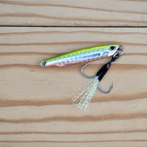 Chartreuse | CaliStriker Slow Pitch Jig | 10g 15g 20g