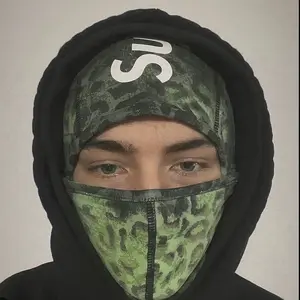 Heat Reactive Balacava Leopard Color Changing