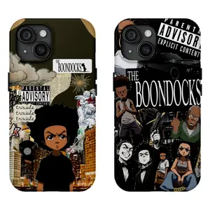 AnimeThe Boondocks Cool Classic Phone Case for IPhone 17 16 15 14 13 12 11 Pro Max Plus Air Protective Drop-proof Gift Unique Design