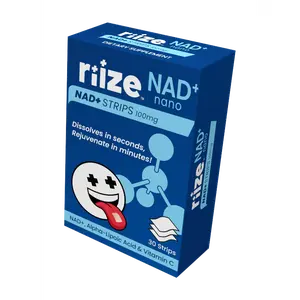 Riize NAD+ Strips - 30-Pack Cellular Energy Dietary Riize NAD+ Strips - 30-Pack Cellular Energy Dietary
