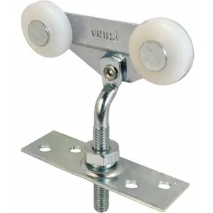 212 MAIN Top Hung Pocket Door Roller (N6527) - Tandem Wheels, Convex Edge Nylon Wheels, Offset Adjustable Bracket, Fits Harvey Sailing Water Sports Equipment