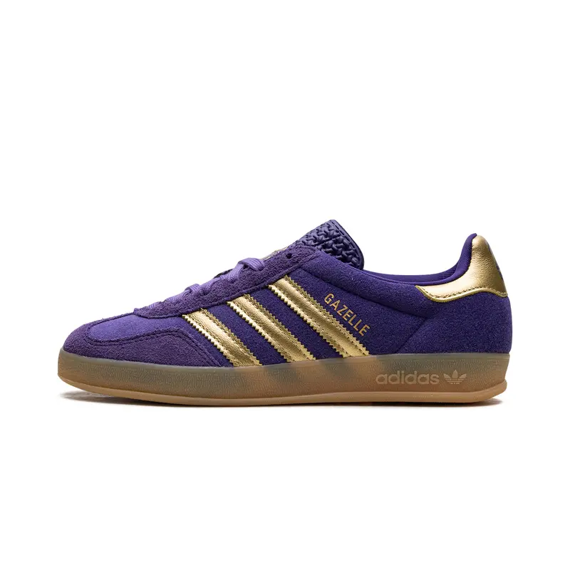 adidas gazelle silver green womens Sneakers adidas Gazelle Indoor Aluminium/ Core Black/ Gum US 3.5 main image 0