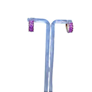 Argollas pequeñas en diferentes colores con cierre click