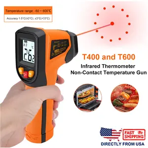 Non-Contact Temperature Gun -50°C to 600°C Infrared Thermomete Laser Temp Reader