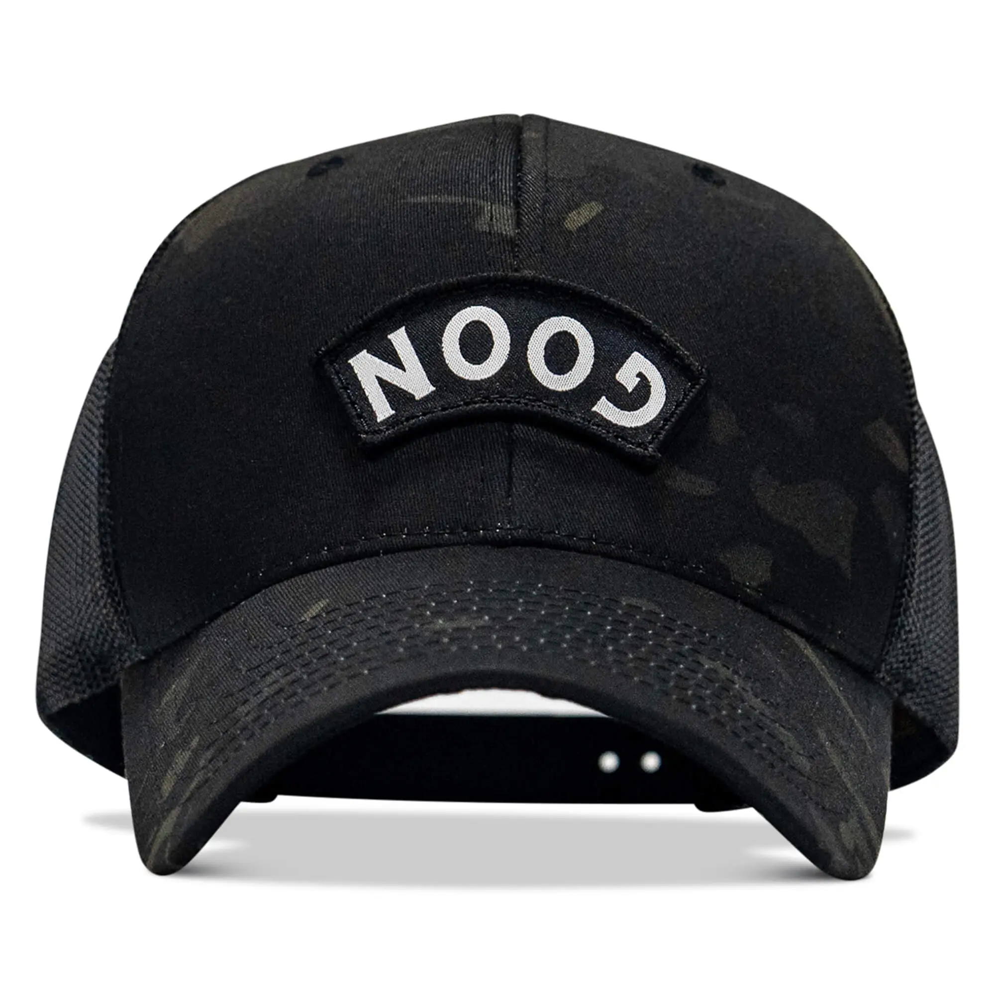 COMBAT IRON Authentic Snapback Hat - Cotton Baseball Cap Snapback with Hand Applied Front Custom Patch