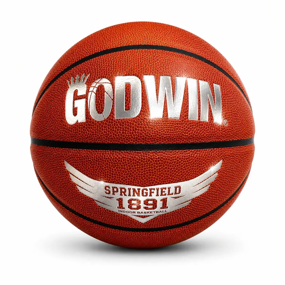 GODWIN Springfield 1891 Basketball – Premium Indoor Microfiber Game Ball