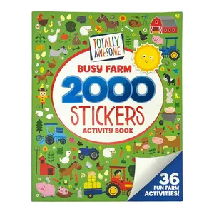 2000 Stickers: Busy Farm Activity and Sticker Book for Kids Ages 3-7 (Puzzles, Mazes, Coloring, Dot-to-Dot, And More!) Paperback – Sticker Book, March 8, 2020
