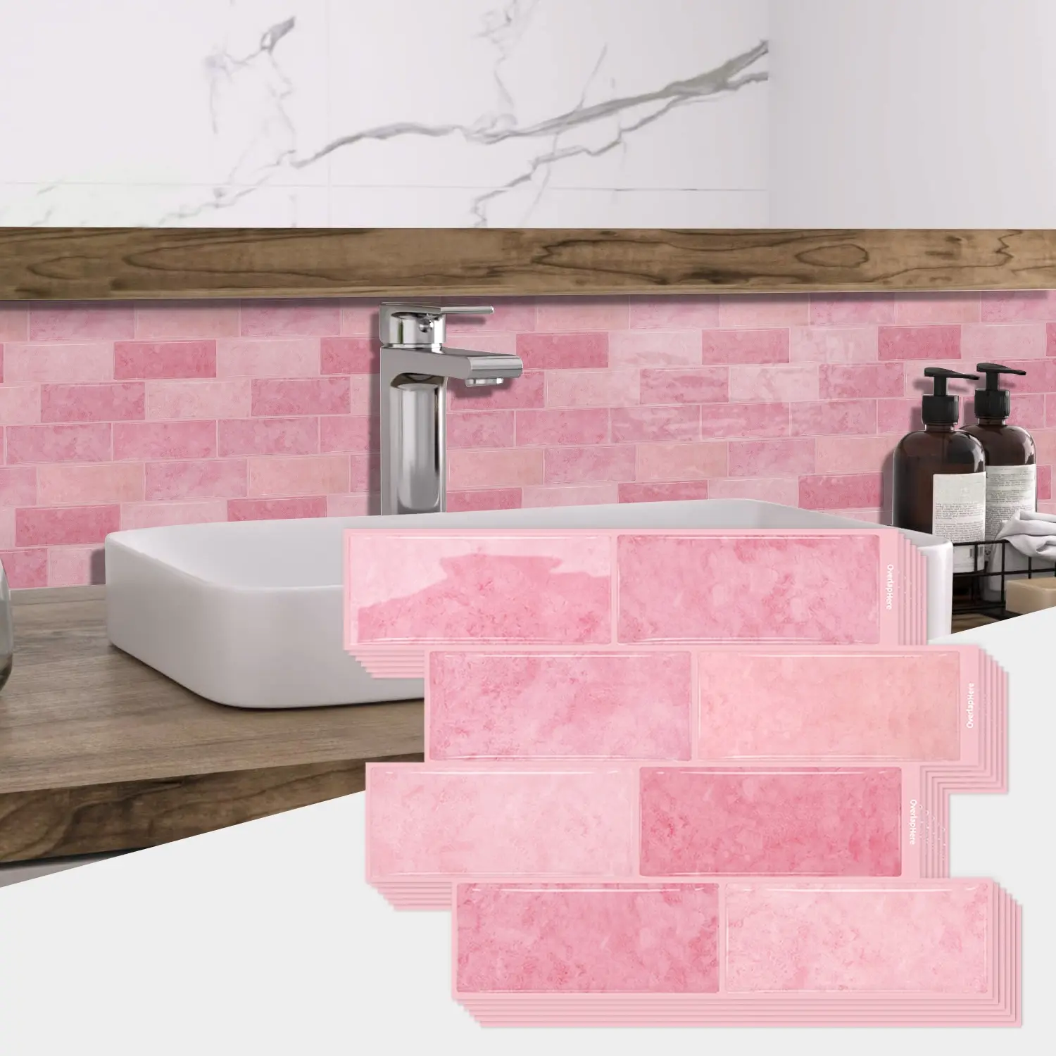 5/10 Sheets Drip Adhesive Self-Adhesive Stickers, Waterproof And Wear-Resistant, Detachable And Easy To Install, With Various Unique Styles Peel And Stick Wallpaper Designs Suitable For Dormitory Renovation And Wall Renovation