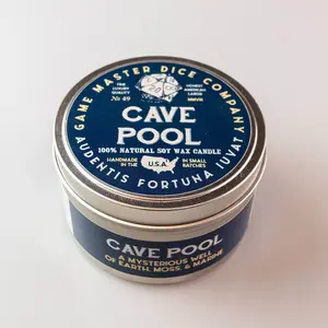Cave Pool Gaming Candle