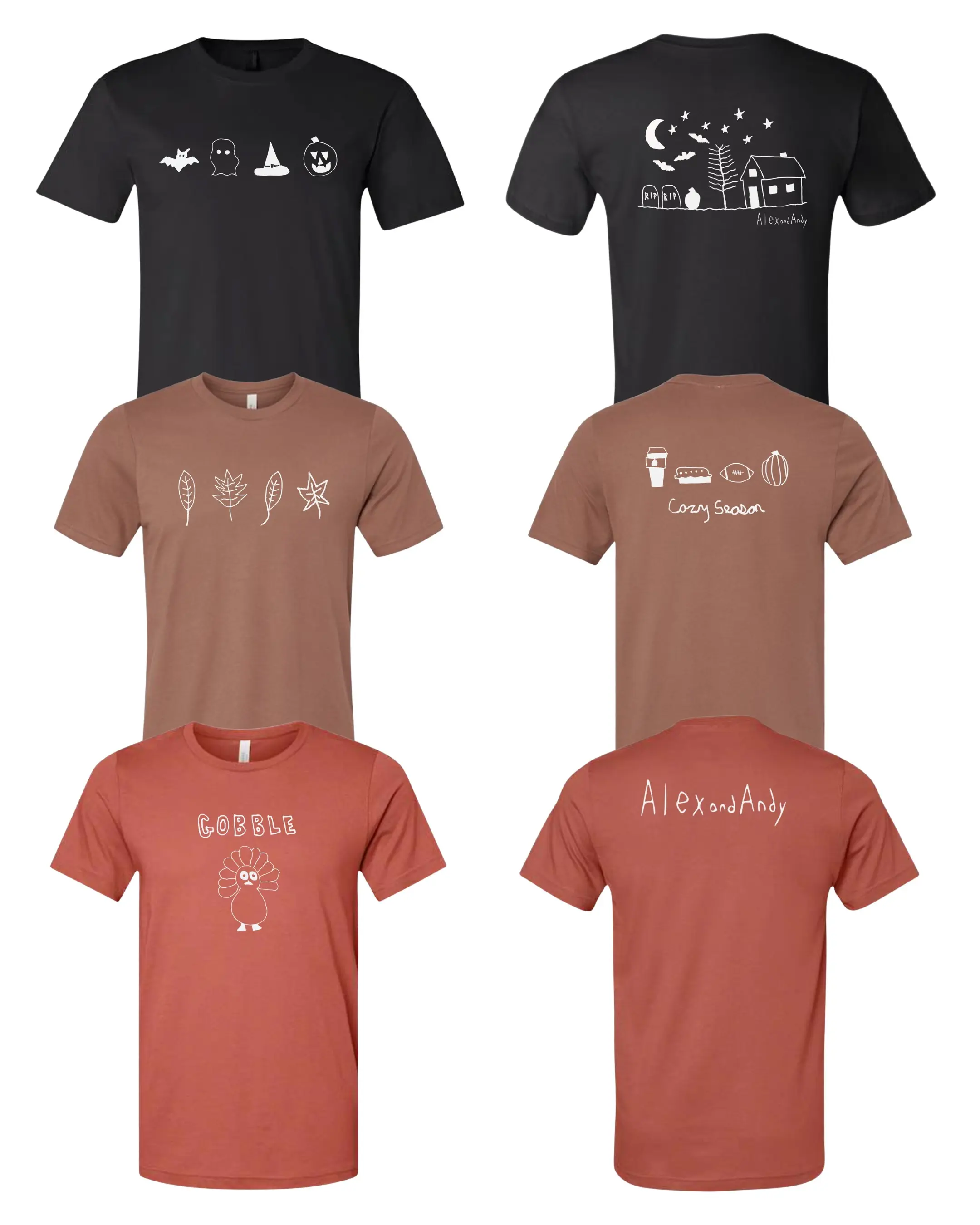 Uncle Andy's 3 Pack Fall Shirt Bundle