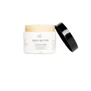 All About Egyptian Lavender Body Butter - Hydrating Skin Repair Moisturizer for Sensitive & Troubled Skin Areas - 170g