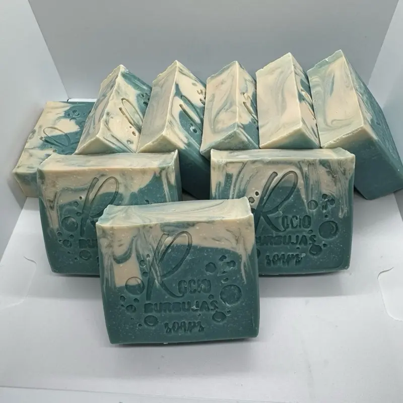 Jabón natural para hombres , saponificado en frío