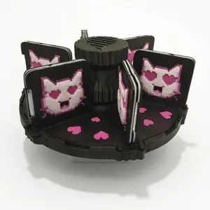 Flipbook Cat Heart Eyes Spinner
