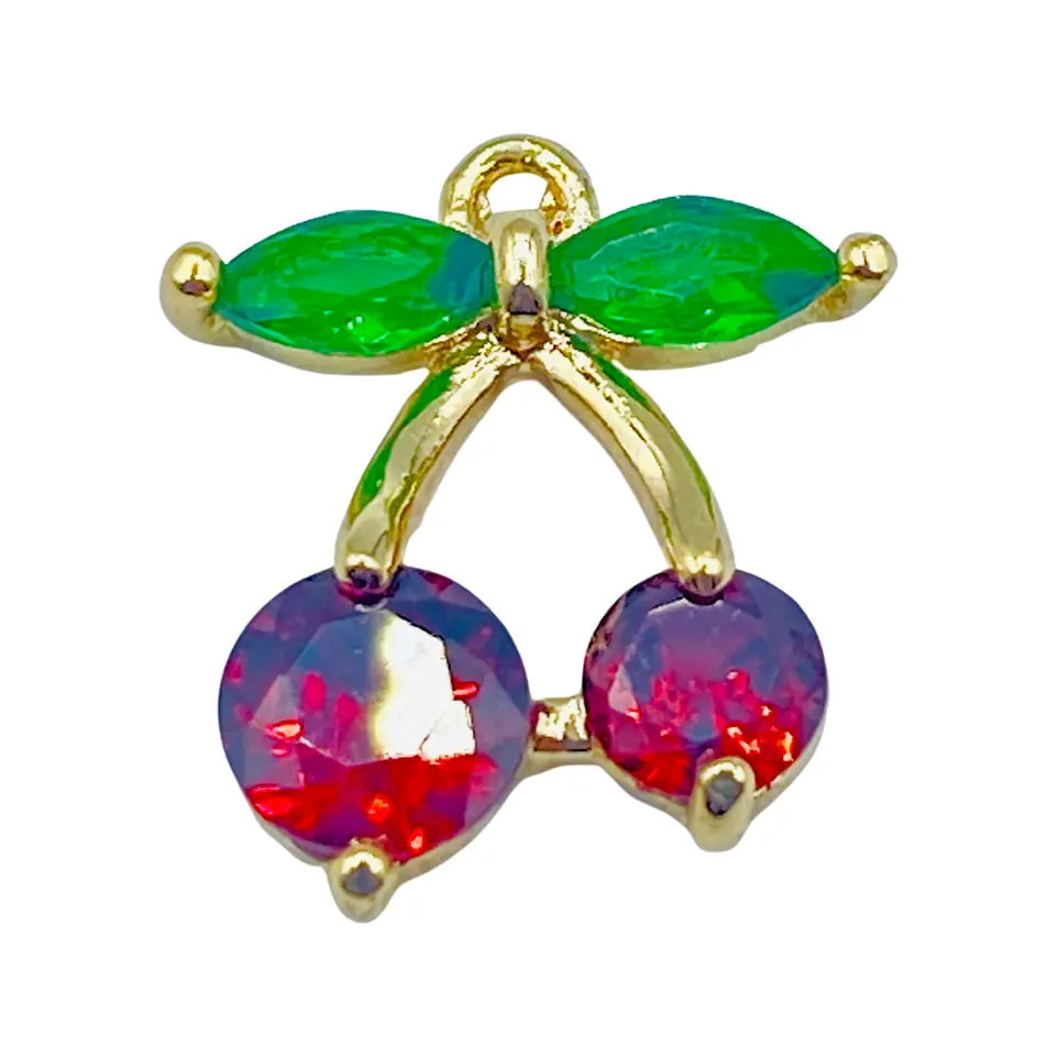 EXPRESS YOURSELF CHERRY EARRING CHARM