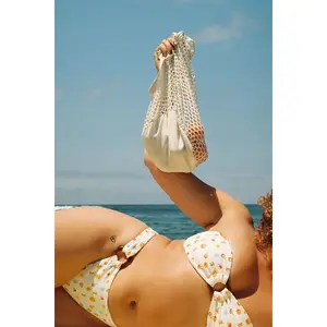 Lotus Bandeau Bikini Top