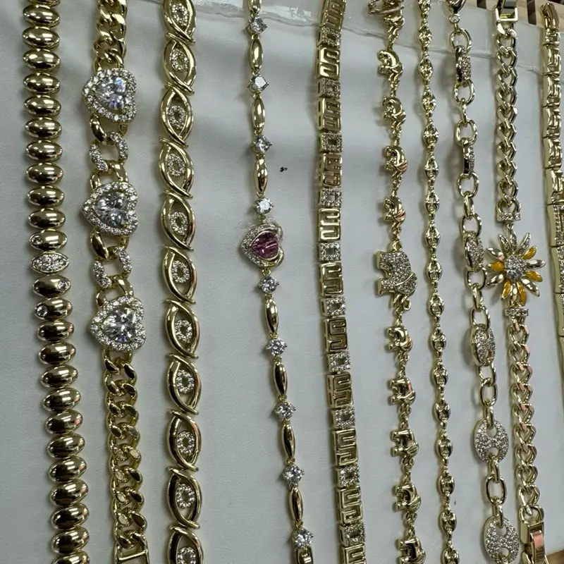 Lote #1  Pulsera Alta Calidad 14k uso diario