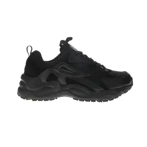 Fila Womens Lateshift Slip Resistant Waterproof Composite Toe  Work Safety Shoes Casual - Black