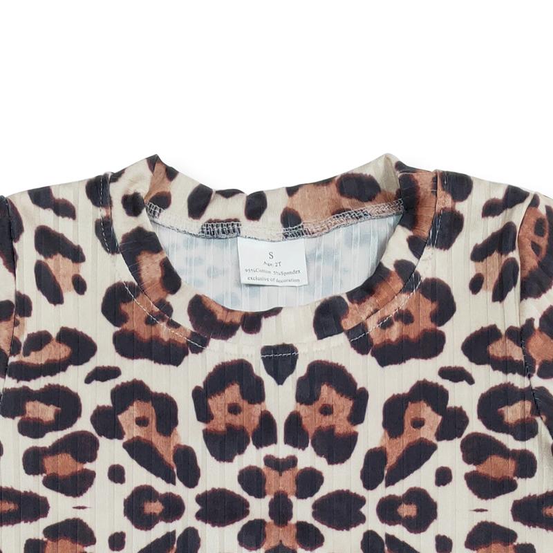 brown leopard Printed OnePieces