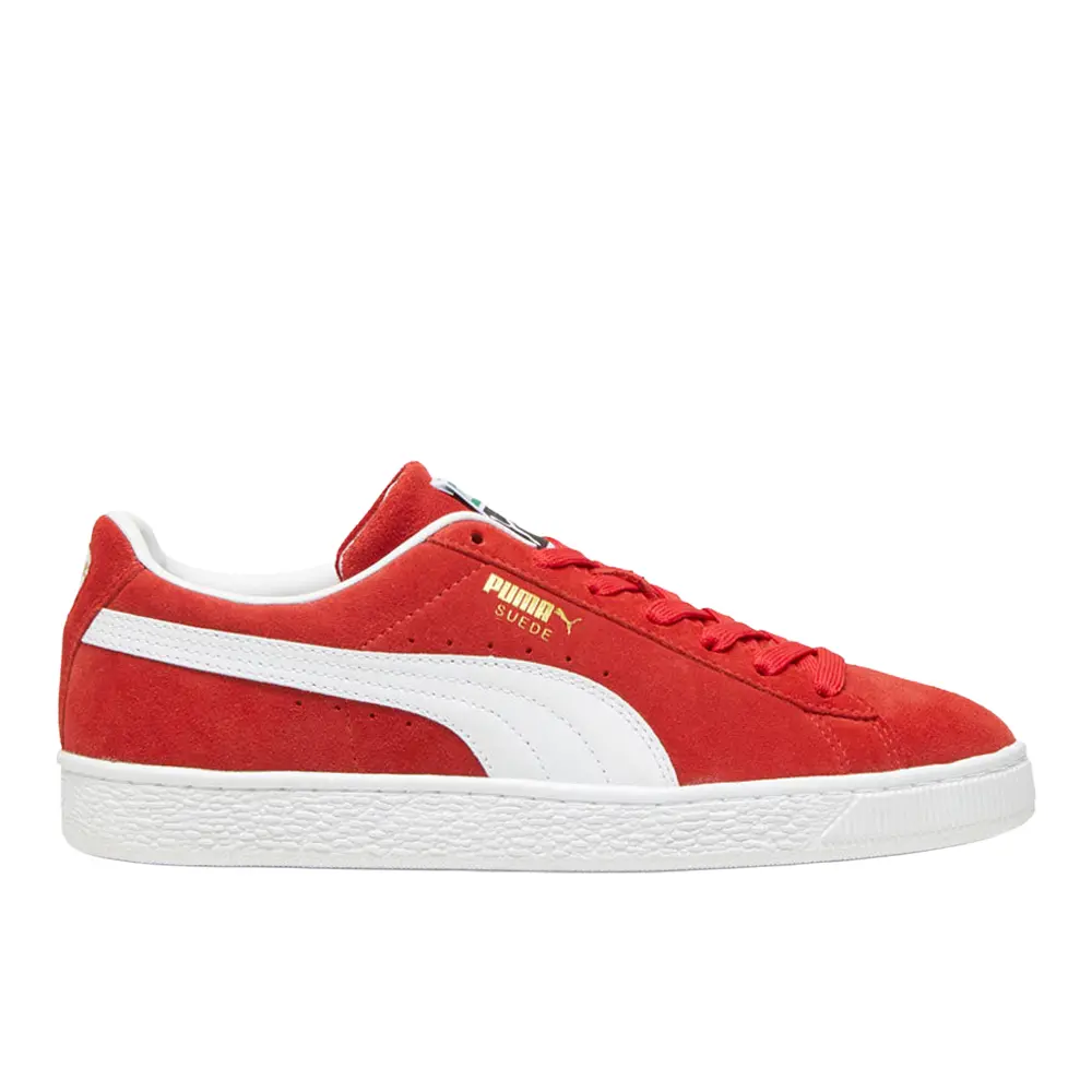 PUMA Mens Suede Classic Lace Up Sneakers Shoes Casual - Red