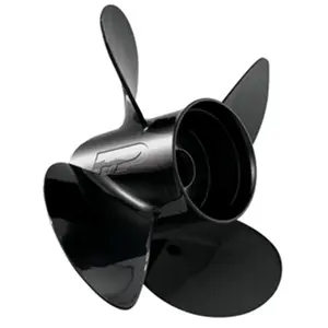 212 MAIN Turning Point Propellers 21501530 Hustler Right-Hand Aluminum Propeller, 15x15 Size Blade with Vent Holes, Hub Required