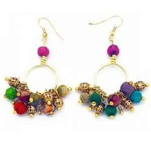 Aasha Clusters Dangle Earrings