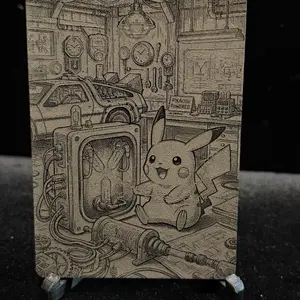 S1- Premium Acrylic Etched Display Art