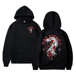 Bad Omens Serpent Tongue 2 Sided Hoodie, Sweatshirt, T-Shirt, Dark Gothic Graphic Pullover, Trendy Streetwear Hoodie for Men, Tour 2026 Gift For Fan, Y2K Streetwear Outfit