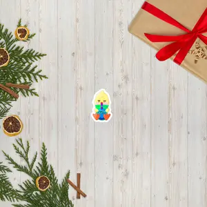 MINGI bbyongMing Boba Ateez Atiny Sticker, Aniteez, Car sticker, K-pop sticker gift, Christmas stocking stuffer, must have