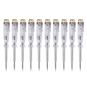 Voltage Tester Slotted Screwdriver Electric Test Tools Current Test Clip Pen