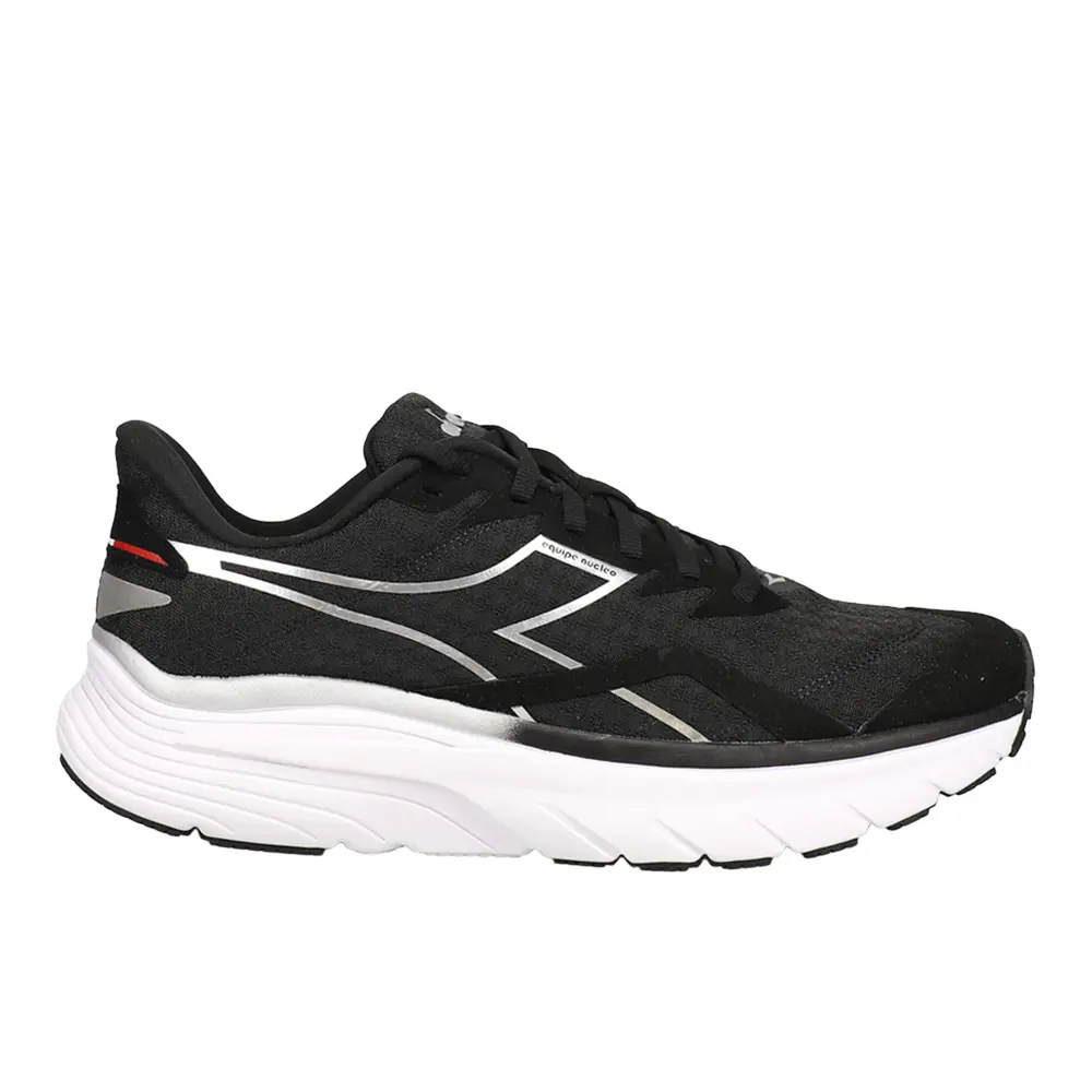 diadora Womens Equipe Nucleo Running Sneakers Shoes - Black