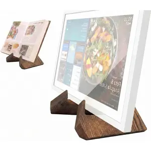 Solid  Calendar Stand for Skylight 15 Inch, Compatible with Skylight Calendar 2, Calendar Holder with 4 Non-Slip  Pads, Supports Horizontal or Vertical Display.