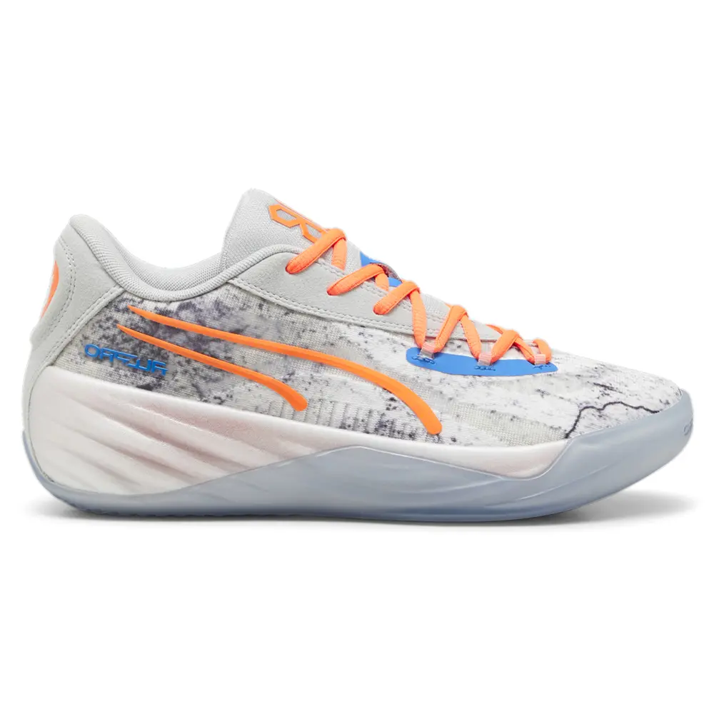 PUMA Mens All Pro Nitro Rj Barrett Basketball Sneakers Shoes - Grey