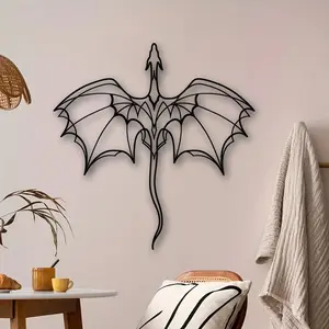 Dragon Pattern Wall Art, Modern Art Design, 3 Counts/set Metal Wall Decor, Wall Hanging Decor for Home Living Room Bedroom, Home Decor, Room Decor, Hangable