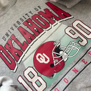 Vintage Oklahoma university pullover unisex