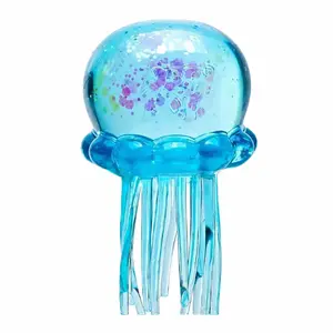 Soft Jellyfish Stress Ball Squeeze Fidget Toy, Dual-Use Sensory Play Toy for Kids, Stress Relief Toy for Adults with Anxiety ADHD, Perfect Birthday Gift & Party Favors