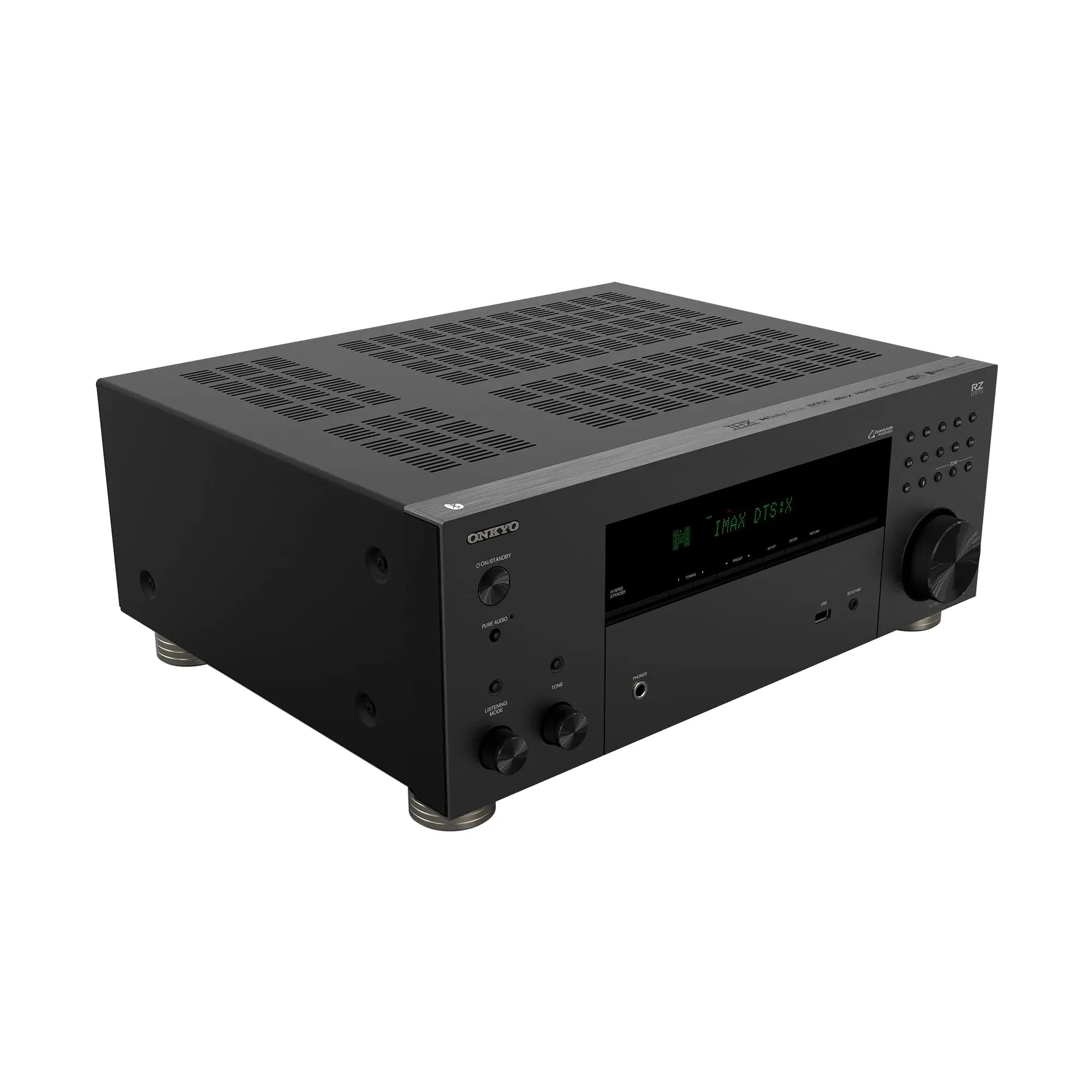 Onkyo TX-RZ30 9.2-Channel Digital AV Receiver - 100W Per Channel, Out-of-Box Dirac Live, Wireless Audio Compatibility, Sonos Certified, THX Certified Amplifier Sound System