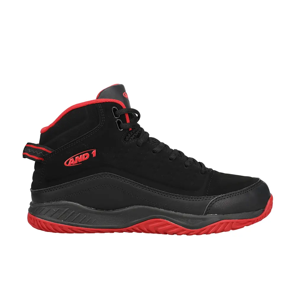 AND1 Mens Pulse 2.0 Basketball Sneakers Shoes - Black