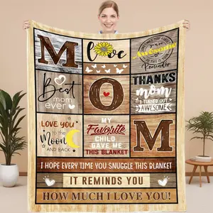 Mother's Day Birthday Gift for Mom, Mom Blanket,Birthday Gift for Mom Mom Blanket Gifts for Mom from Daughter Mom Birthday Gifts from Son Mother's Birthday Gifts Mom Gifts for Birthday Mom Mother's Day Birthday Gifts