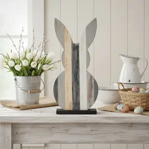 Wooden Painted Rabbit
