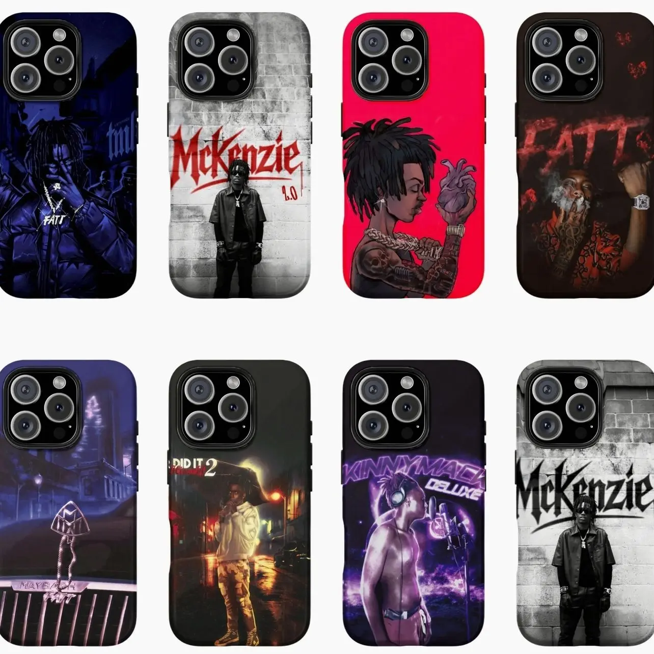 Mc..K3n..z.!e Rapper Phone Case, TMK Album Cover Case, Snipe Hunt Tour Phone Case, Compatible with iPhone X, 11, 12, 13, 14, 15, 16, 17 & more