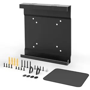 Mini PC Mount for Dell OptiPlex MFF and Pro Micro PC VESA Wall and Under Desk Mount for Dell OptiPlex Micro Pc Mounting Bracket for Dell QCM1250 7050 7080 5070 7020 3000 7060 and More with Mouse Pad