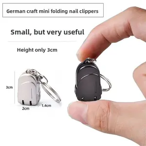 Miniature design, Compact and Convenient, The nail Clipper Can Also Serve as Pendant and A Small Item for Playing in The Palm, Manicure Kit