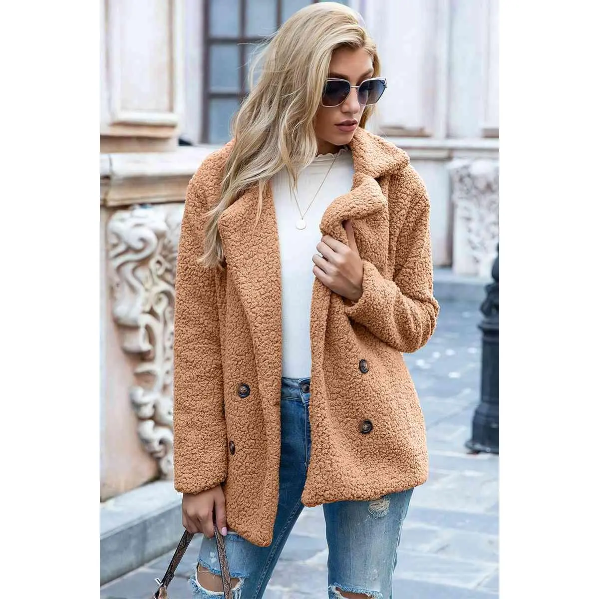 Furry Sherpa Coat