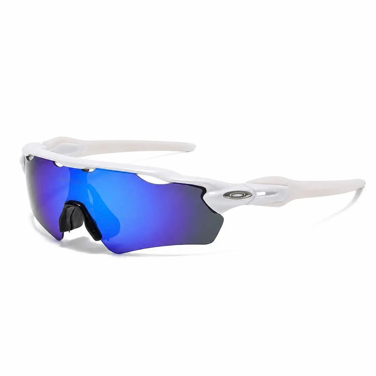Sports Shield Sunglasses for Men and Women, Wraparound Cycling Running Outdoor UV Protection Eyewear